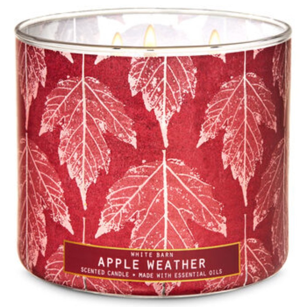 Bath & Body Works Apple Weather 3-Wick Candle